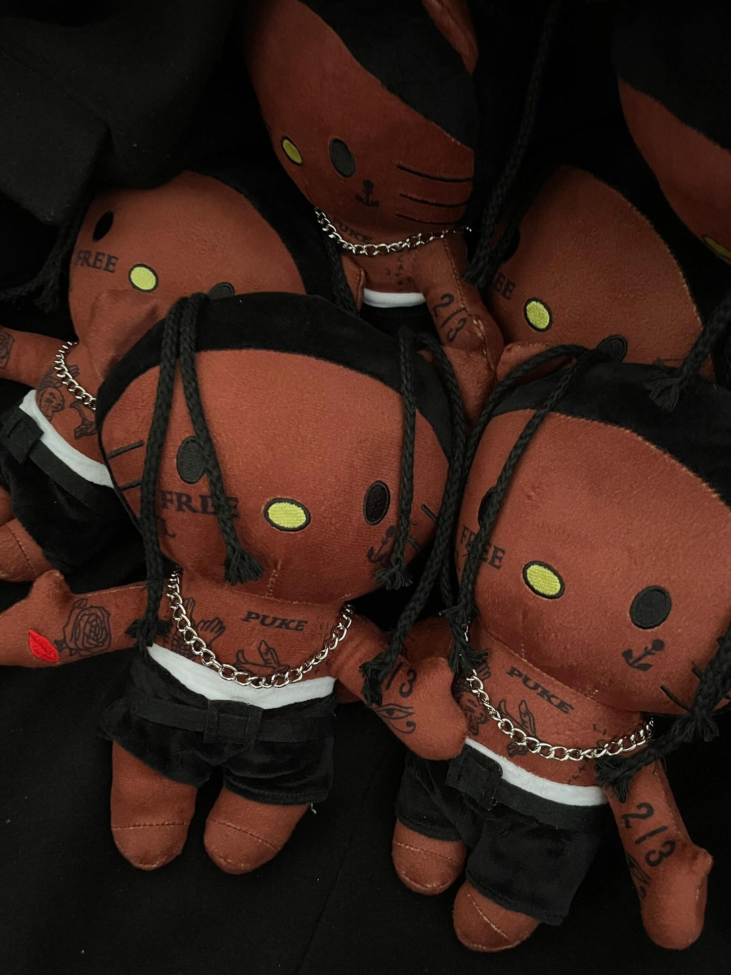 Hello Kitty x Travis Scott Funny Plush Toys Creative Gift jellykawaii