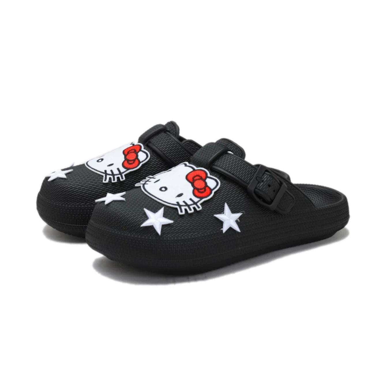 Hellokitty Clogs Mercy Mules for Womens Nurse Shoes-Slip on Garden Work Shoes