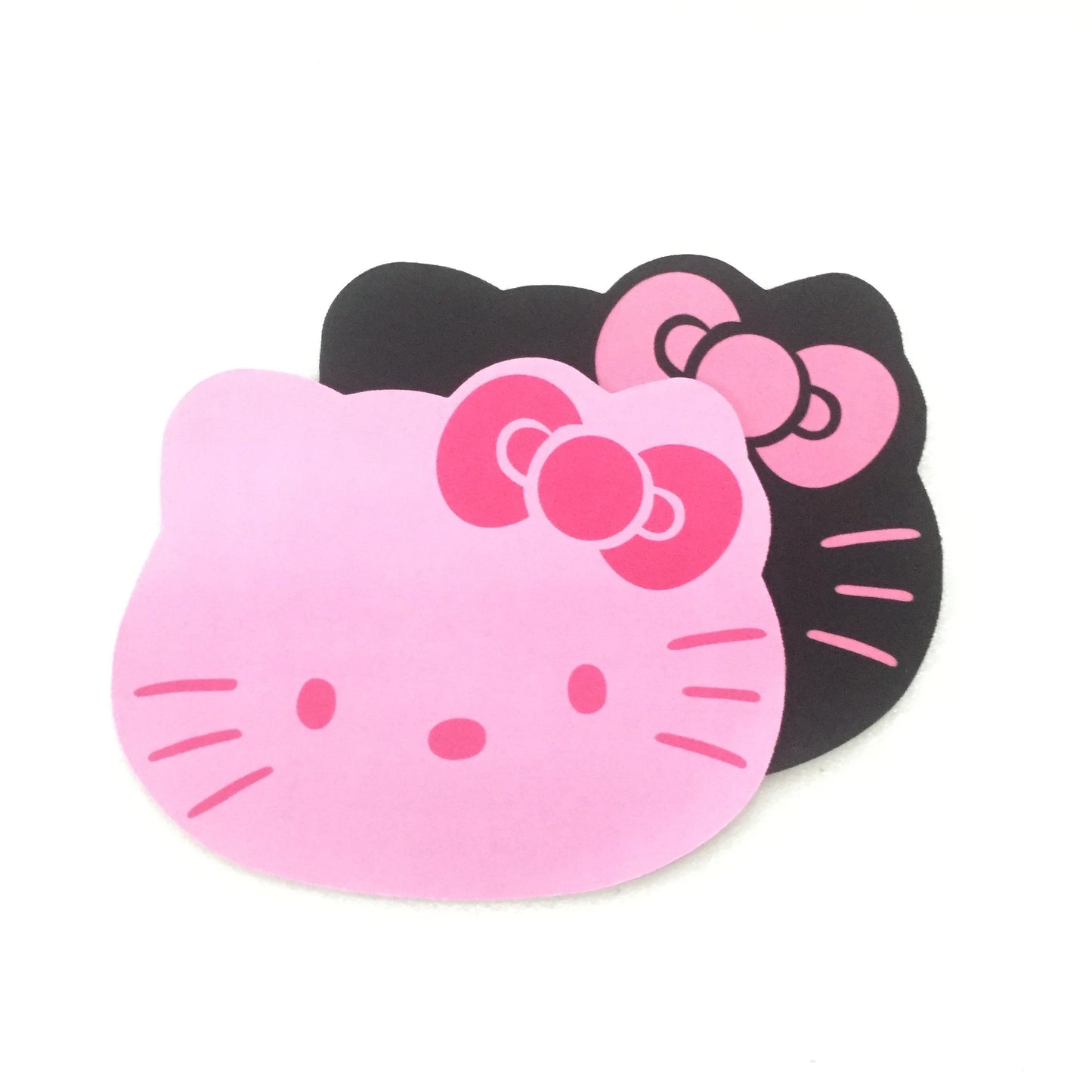 KT Mouse Pad Cute 2 Pack, Small Waterproof PVC Mousepad, Non-Slip Rubber Base Personalized Computer Mouse Mat for Office Home