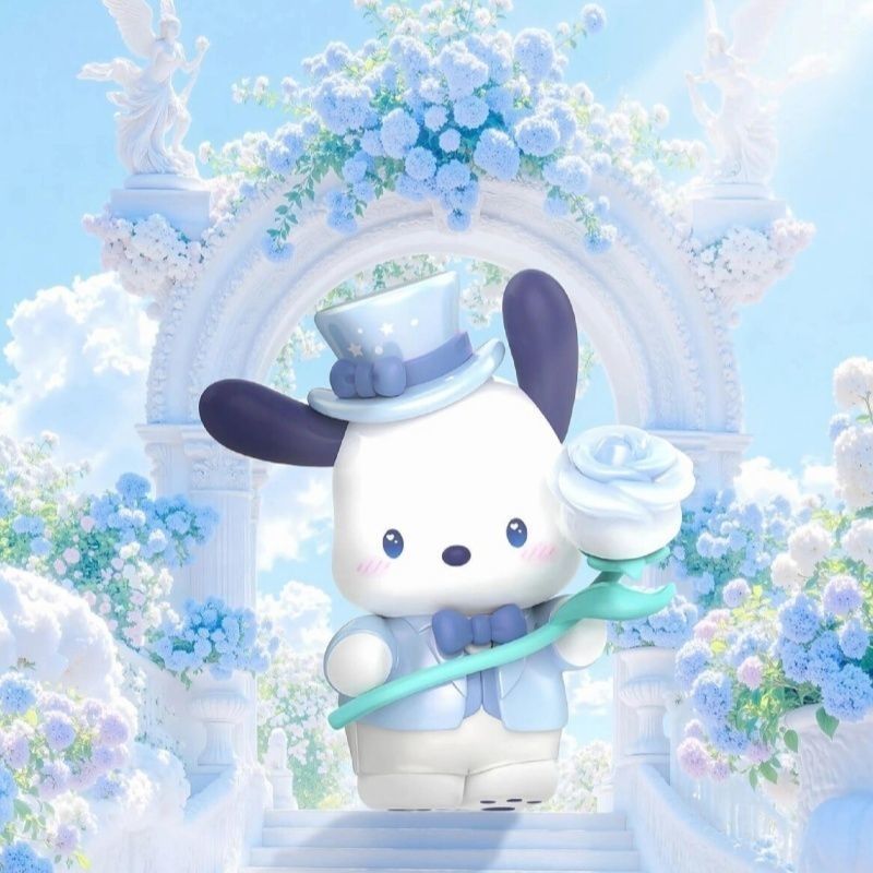 Sanrio Family Romantic Wedding Series Blind Box Cute Desktop Decoration