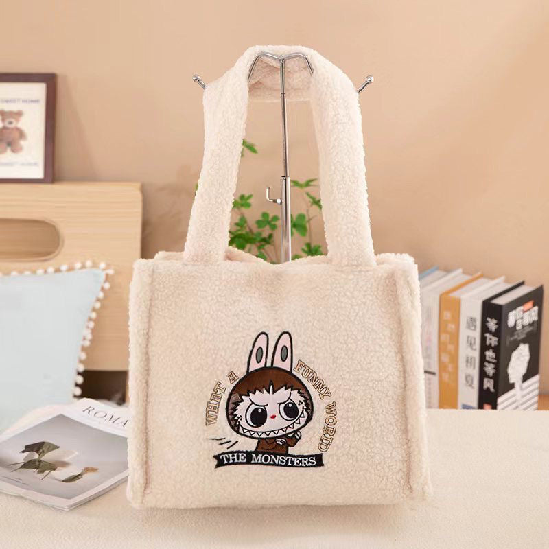 LABUBU Classic Bag Series Plush Tote Bag
