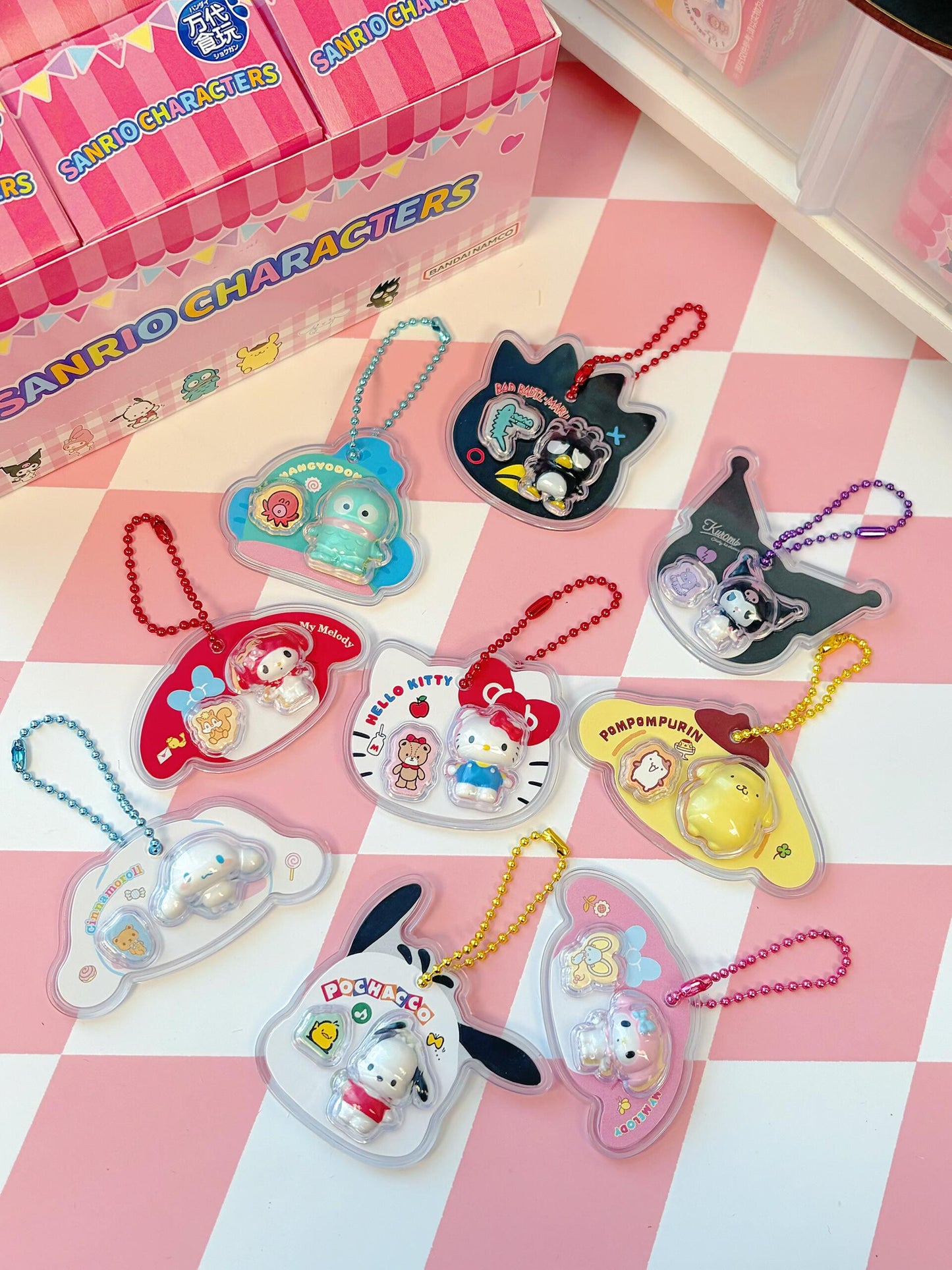 Sanrio Blind box Charm Pendant Keychains