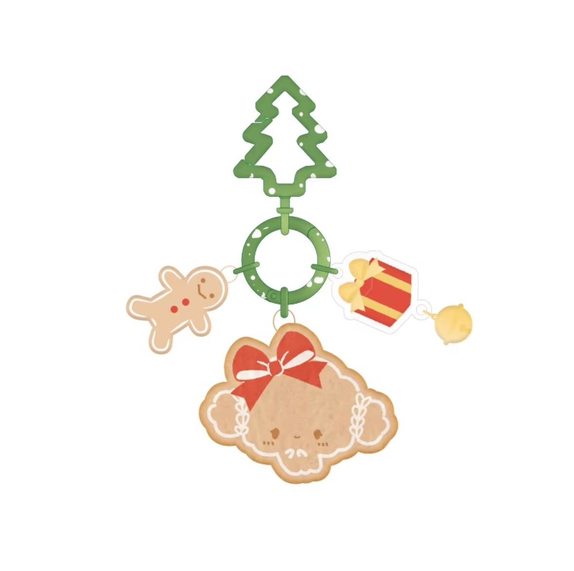 Sanrio Gingerbread Series Christmas Keychain Charms