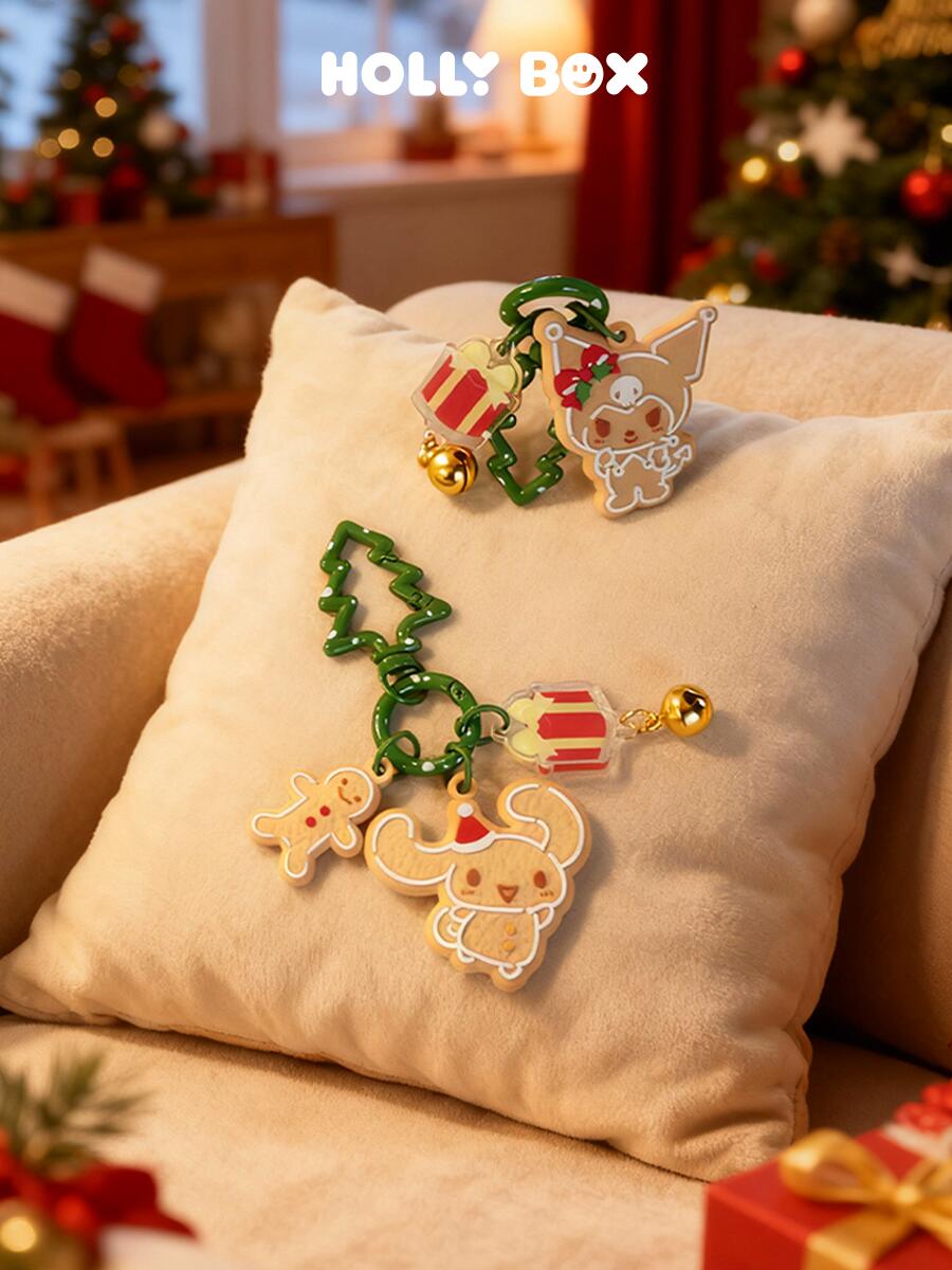 Sanrio Gingerbread Series Christmas Keychain Charms