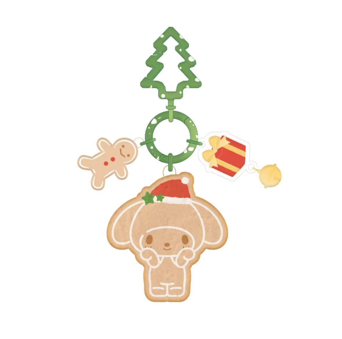Sanrio Gingerbread Series Christmas Keychain Charms