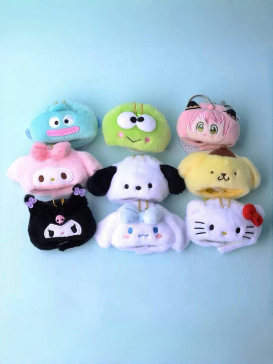Sanrio Plush Hat 17cm Doll Clothes Suitable for 17cm Labubu Plushies Accessories