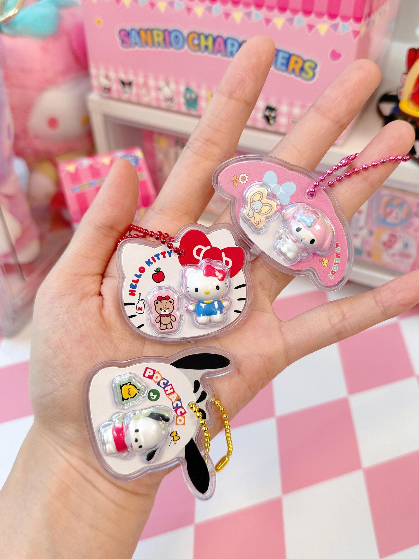 Sanrio Blind box Charm Pendant Keychains