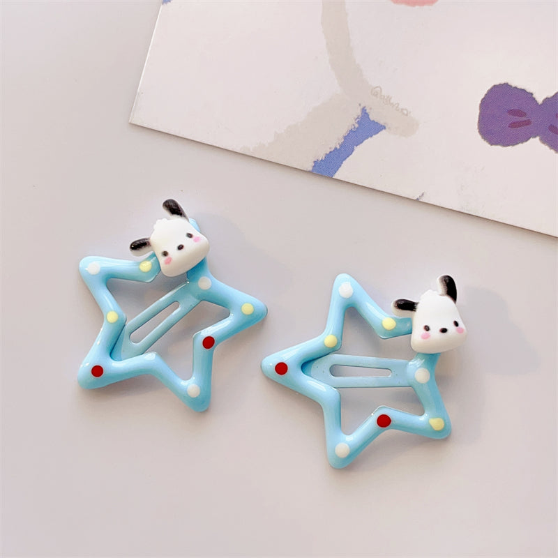 Sanrio Hair clips｜12 Count (Pack of 1)